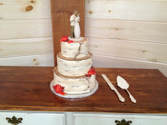 The wedding cake