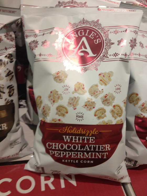 My extreme love of anything peppermint-including popcorn. 