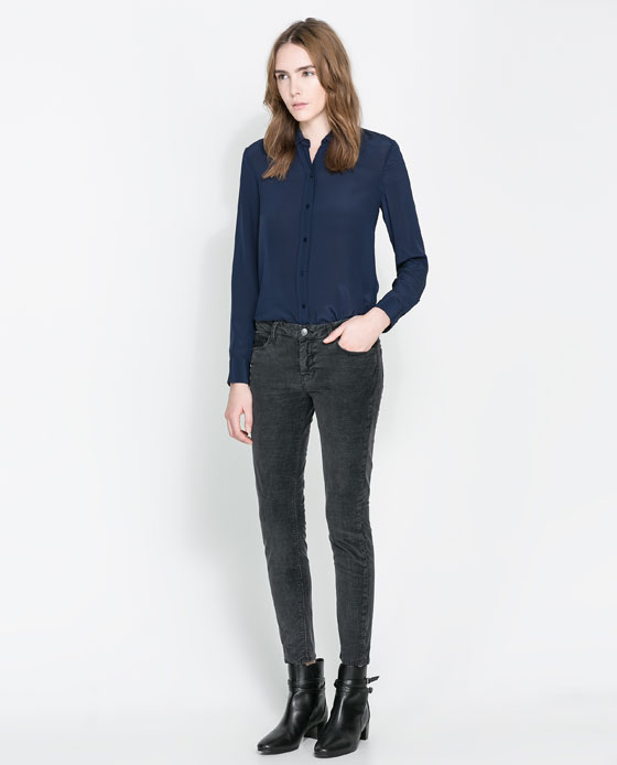 Zara Skinny Cord