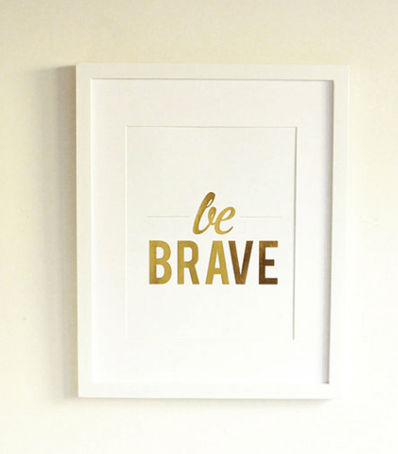 Be Brave Etsy