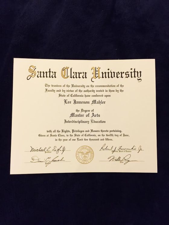 Master's Diploma
